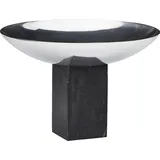 Gejst Sapoto Dekorative Schüssel 22 cm, silber-schwarz