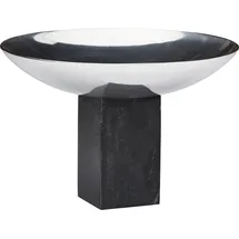 Gejst Sapoto Dekorative Schüssel 22 cm, silber-schwarz