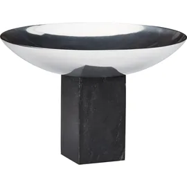 Gejst Sapoto Dekorative Schüssel 22 cm, silber-schwarz