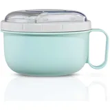 xavax Lunchbox rund pastellblau/grau 10,0 cm 1,1 l
