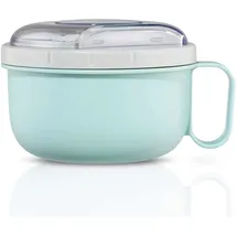 xavax Lunchbox rund pastellblau/grau 10,0 cm 1,1 l