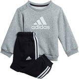 Adidas Badge of Sport Jogginganzug Medium Grey Heather / White 74