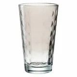 LEONARDO 4er Set Leonardo Longdrinkglas Optic 400 ml Glas Grau