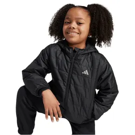 adidas Essentials LIGHT PADDED JACKET, black/reflective silver 6-7 Years