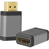 Helos HDMI-Adapter HDMI männlich zu HDMI weiblich (HDMI), Video Kabel