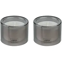 Schöner Wohnen Cedar M Duftkerze 2 St. grau