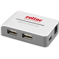 Roline USB 2.0 Hub "Black and White", 4 Port