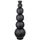 Casablanca modernes Design Casablanca Deko Vase groß Bodenvase - Moderne Vase XL aus Eisen - Wohnzimmer Dekoration Vase für Pampasgras Blumen - Farbe: Schwarz Höhe 76 cm