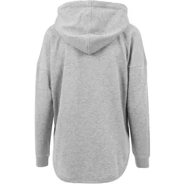 Build Your Brand Oversized Kapuzenpullover Grey XS