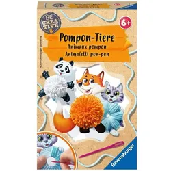 RAVENSBURGER 18063 Be Creative Pompontiere