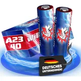 40 x A23 12V Wilhelm Alkaline Batterien MN21 V23GA 23A L1028 12 Volt 55 mAh