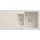 Villeroy & Boch Siluet 60 R rechts Einbauspüle crema Excenterbetätigung 1000 x 510 mm