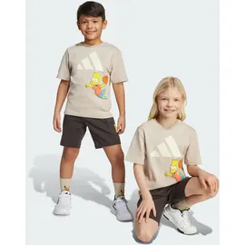 adidas Die Simpsons T-Shirt-Set Kids beige 100-110cm 4-5J