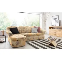 DOMO collection Ecksofa »Pegnitz L-Form«, wahlweise mit Bettfunktion, beige