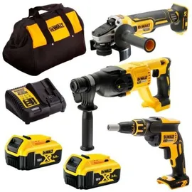 DeWalt DCK304P2-QW inkl. 2 x 5,0 Ah + Zubehör-Set