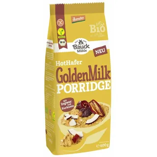 Bauckhof Hot Hafer Golden Milk Porridge bio
