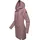 Ragwear Damen, Übergangsjacke leichte Jacke lang mit Kapuze Canny Mauve24 Gr. M - M