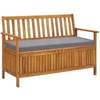 vidaXL Gartenbank 120 x 63 x 84 cm Braun