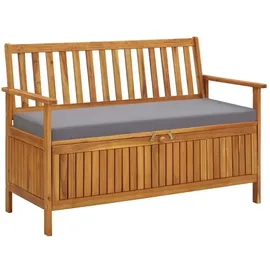 vidaXL Gartenbank 120 x 63 x 84 cm Braun