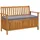 vidaXL Gartenbank 120 x 63 x 84 cm Braun