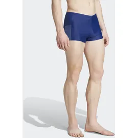 adidas Colorblock Boxer Badeshorts Dunkelblau L
