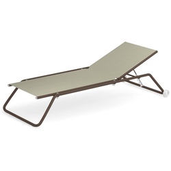 Sonnenliege Snooze - indischbraun - beige
