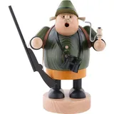 KWO Räuchermann Jäger 22 cm grün