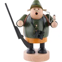 KWO Räuchermann Jäger 22 cm grün