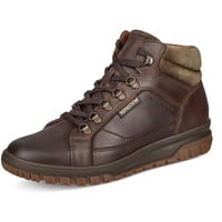 Mephisto Pitt 4265-P5141032 151 Herren Schnürboots wasserabweisend Leder Uni, Groesse 42, Dunkelbraun - 42 EU