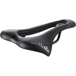 SELLE ITALIA SLR TM Superflow Sattel – Erwachsene Sattelbezüge, Schwarz, Modell 2025