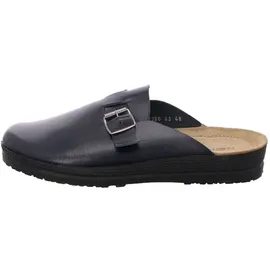 ROHDE 1511 Neustadt-H Schuhe Herren Sandalen Pantoletten Leder Clogs , Größe:39 EU, Farbe:Blau - Blau