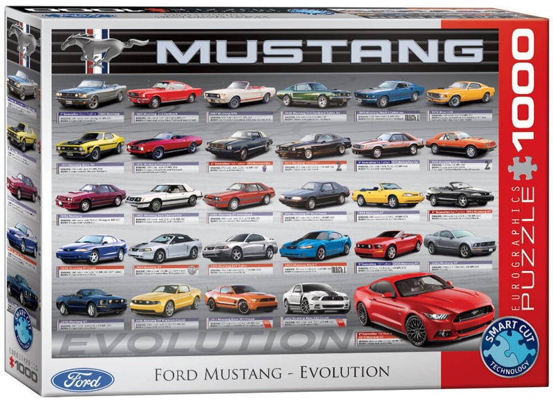 Eurographics - Ford Mustang Evolution (Puzzle)