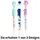Stylex Gelschreiber Fidget Topper Blau 0,5 mm