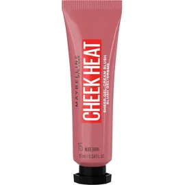 Maybelline NEW YORK Face Studio Cheek Heat Creme-Rouge Farbton 15 Nude Burn 10 ml