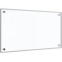 vidaXL Küchenrückwand Transparent 70×40 cm Hartglas