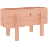 furnicato Hochbeet Pflanzkübel 62 x 30 x 38 cm Braun