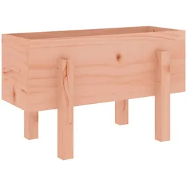furnicato Hochbeet Pflanzkübel 62 x 30 x 38 cm Braun