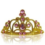 Katara Prinzessin-Kostüm Kinder Diadem Kopfschmuck Karneval Kostümzubehör, Kleid goldfarben|rosa