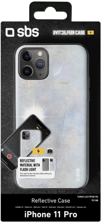 SBS reflektierendes Case silbe Apple iPhone 11 Pro Schutzhülle Smartphone