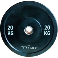 Titan Life Rubber Bumper Plate 20 kg Hantelscheiben