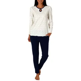 normann Schlafanzug Pyjama Blau 36-38