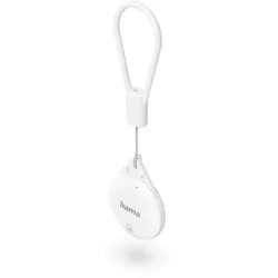 HAMA Schlüsselfinder Item Finder für Apple "Wo ist"-App Bluetooth weiß