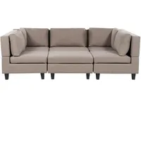 Beliani, Sofa + Bettsofa, Unstad (Modular Sofa)
