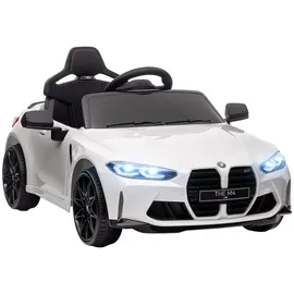 aiyaplay Elektro-Kinderauto BMW M4 weiß (1-tlg)
