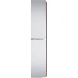 trendteam Mirror Garderobenschrank 37x191x34cm weiß