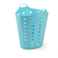 Kreher Flexibler Tragekorb 65 Liter (Blau)