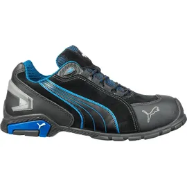 Puma Safety Rio Black Low Gr.42 Veloursleder Aluminiumkappe