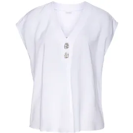 LASCANA Schlupfbluse Weiß 50