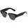 Ray-Ban RB0316S Unisex-Sonnenbrille Vollrand Quadratisch Propionat-Gestell, schwarz
