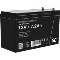 Green Cell ACAGM05 Ladegerät für Fahrzeugbatterie 2/6/12 V, 7.20 Ah)
